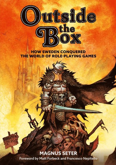 Cover for Magnus Seter · Outside the box : how Sweden conquered the world of role-playing games (Hardcover Book) (2024)