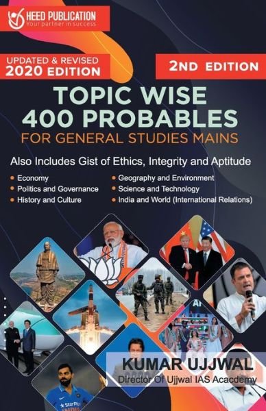 Cover for Ujjwal Kumar · Topic Wise 400 probables (Pocketbok) (2020)