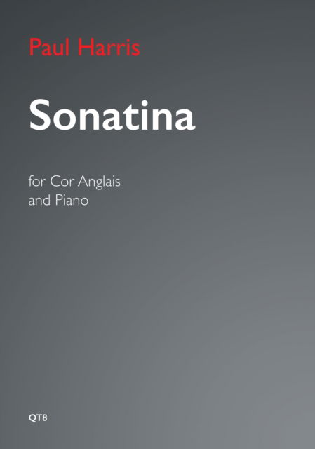 Cover for Sonatina for Cor Anglais (Sheet music) (1998)