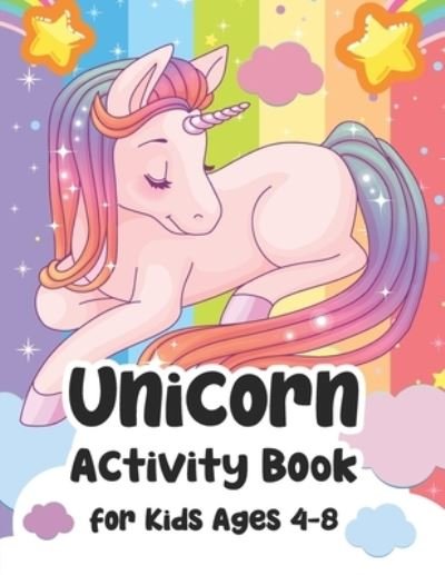 Cover for Masb Publications · Unicorn Activity Book for Kids Ages 4-8 (Paperback Book) (2020)