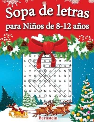 Cover for Bernstein · Sopa de letras para Ninos de 8-12 anos (Paperback Bog) (2020)