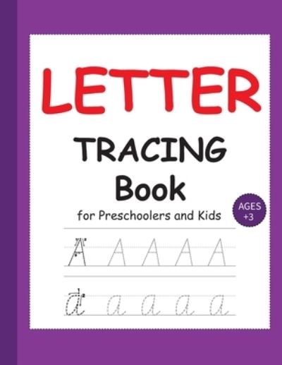 Cover for Cheboub Art · LETTER TRACING Book for Preschoolers and Kids (Paperback Book) (2020)