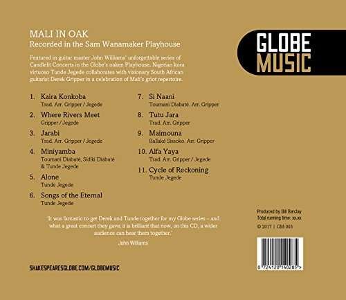 Cover for Traditional / Gripper / Jegede · Mali in Oak (CD) (2017)