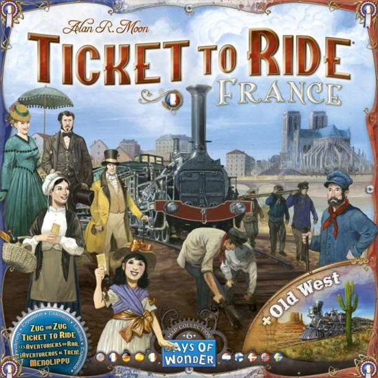 Cover for Enigma · Ticket To Ride - France (Leksaker) (2017)