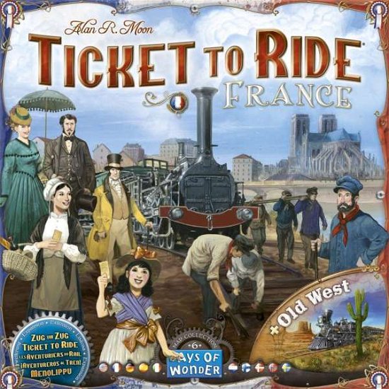 Cover for Enigma · Ticket To Ride - France (Legetøj) (2017)