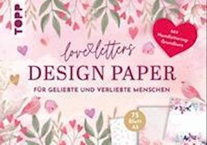 Design Paper Love Letters A5 (Leksaker)