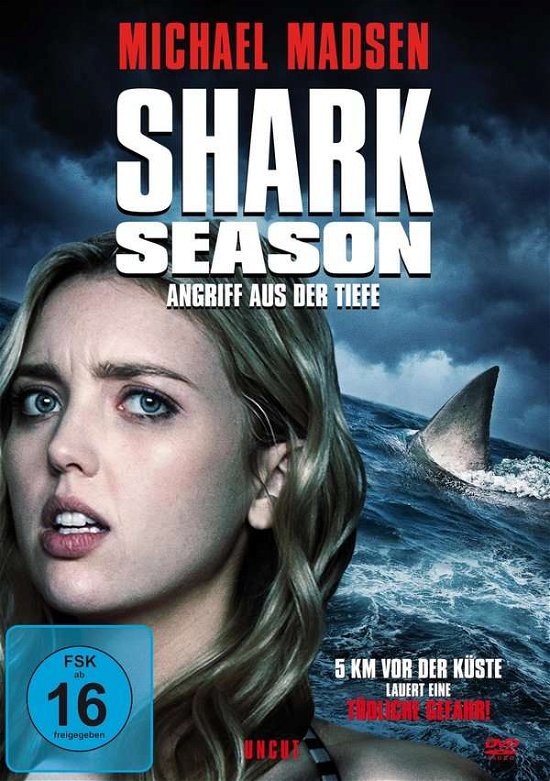 Cover for Madson,michael / Mcgarvin,paige / Destefano,juliana · Shark Season-angriff Aus Der Tiefe (Uncut) (DVD) (2020)