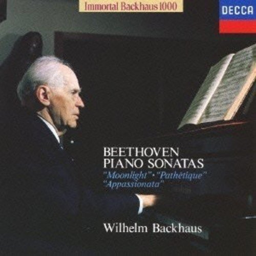 Cover for Wilhelm Bachhaus · Beethoven: Piano Sonatas 14 &amp; 8 (CD) [Limited edition] (2015)