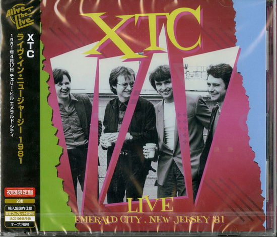 Cover for Xtc · Emerald City, New Jersey '81 (CD) [Japan Import edition] (2021)