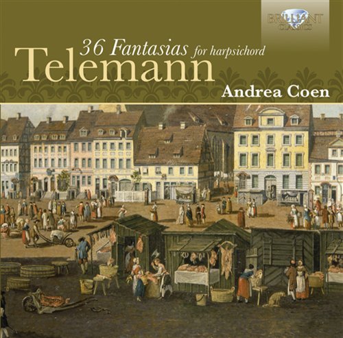 Telemann; 36 Fantasies For Harpsich - Andrea Coen - Musik - BRILLIANT CLASSICS - 5028421942285 - 31. januar 2012