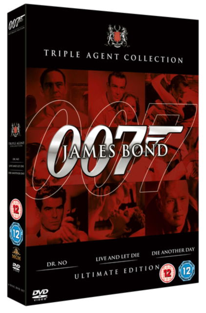 Dr No / Live And Let Die / Die Another Day - James Bond Ultimate Edition - Elokuva - Metro Goldwyn Mayer - 5039036029285 - maanantai 27. marraskuuta 2006