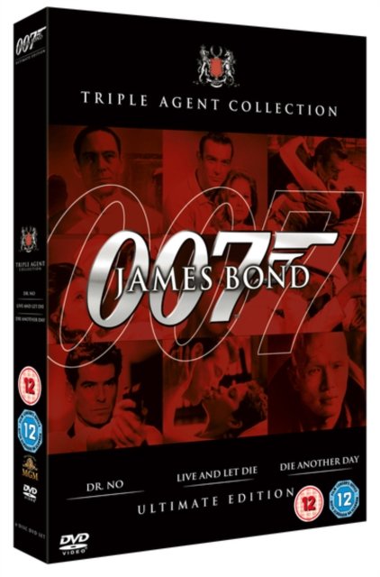 Cover for James Bond Ultimate Edition · Dr No / Live And Let Die / Die Another Day (DVD) [Ultimate edition] (2006)