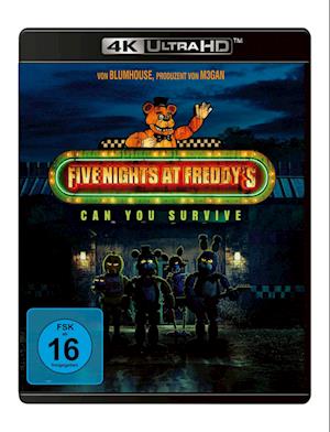 Cover for Josh Hutcherson,elizabeth Lail,kat Conner... · Five Nights at Freddys (4K Ultra HD) (2024)