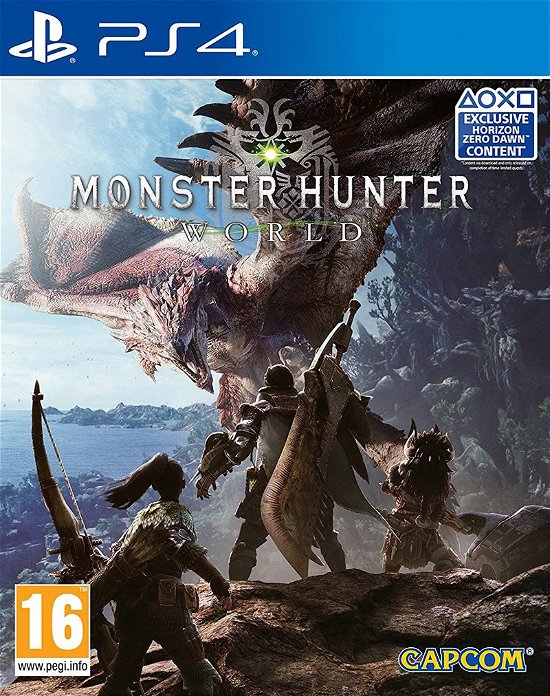 Cover for Playstation 4 · Playstation 4 - Monster Hunter World (Legetøj)
