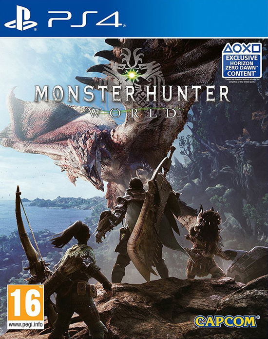 Cover for Playstation 4 · Playstation 4 - Monster Hunter World (Leketøy)