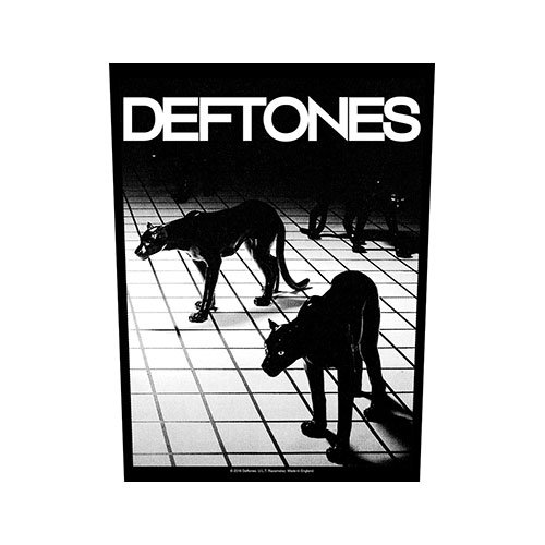 Cover for Deftones · Panther (Backpatch) (Patch) [Black edition] (2019)