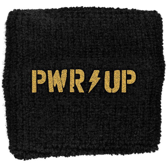 AC/DC Embroidered Wristband: PWR-UP (Loose) - AC/DC - Merchandise -  - 5056365708285 - 