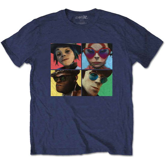 Cover for Gorillaz · Gorillaz Unisex T-Shirt: Humanz (T-shirt) [size L]