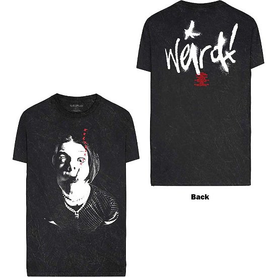 Yungblud Unisex T-Shirt: Weird (Wash Collection & Back Print) - Yungblud - Fanituote -  - 5056561012285 - 