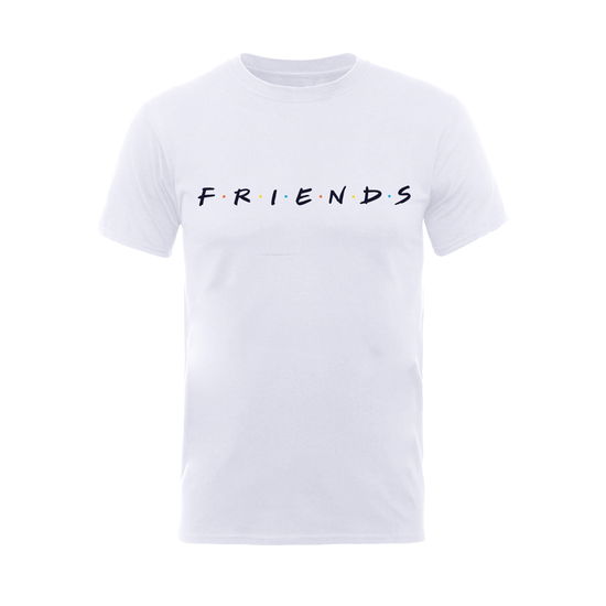 Cover for Friends · Logo (White) (T-shirt) [size S] [White edition] (2018)