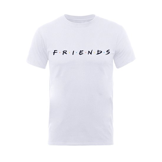 Cover for Friends · Logo (White) (T-shirt) [size S] [White edition] (2018)