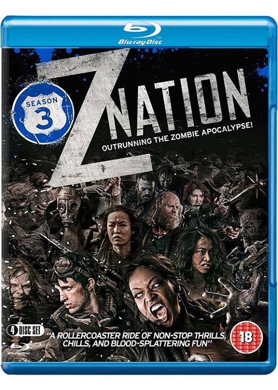 Z Nation Season 3 - Z Nation Season 3 Bluray - Film - Dazzler - 5060352303285 - 23. januar 2017