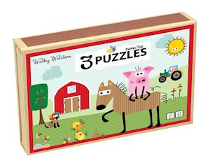 Wacky Wonders 3 Puzzles - Wacky Wonders - Barbo Toys - Other - GAZELLE BOOK SERVICES - 5704976063285 - December 13, 2021