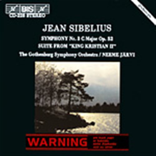 Cover for Sibelius / Jarvi / Gothenburg Symphony · Symphony 3 (CD) (1994)