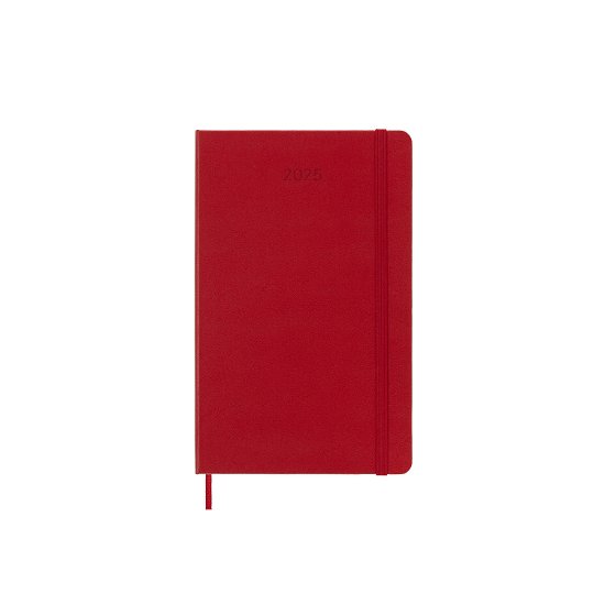 Cover for Moleskine · Moleskine 2025 12-Month Weekly Large Hardcover Notebook: Scarlet Red (Paperback Bog) (2024)