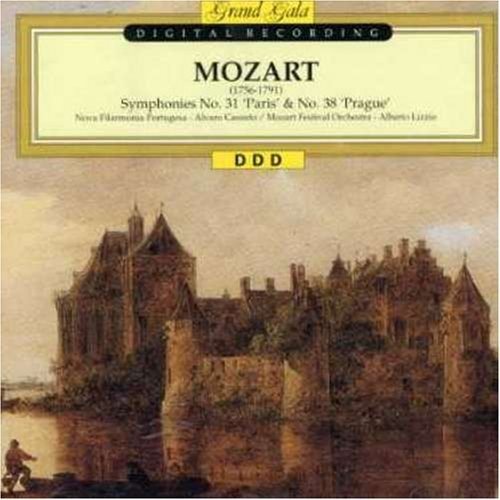Symphonies No. 31 Kv 297 & No. 38 Kv 504 - Nova Filarmonia Portuguesa / Cassuto A. / Mozart Festival Orchestra / Lizzio A. - Musik - GRAND GALA - 8712177011285 - 20. januar 1994