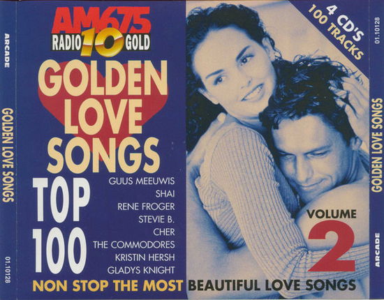 Cover for Golden Love Songs · Top 100 - Volume 2 - Guus Meeuwis &amp; Vagant - Stevie B. - Snowy White - Gerry &amp; The Pacemakers ? (CD)