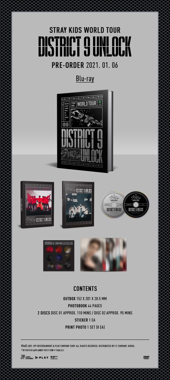 Cover for STRAY KIDS · WORLD TOUR (DISTRICT 9 : UNLOCK) IN SEOUL (MBD) (2021)