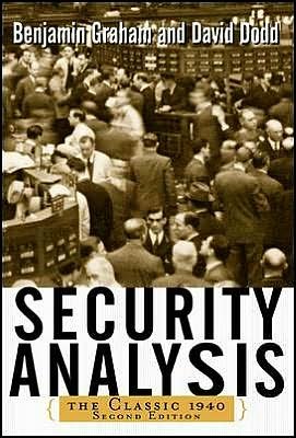 Cover for Benjamin Graham · Security Analysis: The Classic 1940 Edition (Inbunden Bok) (2002)