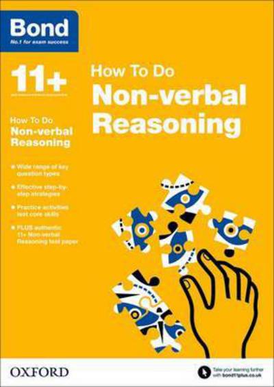 Cover for Alison Primrose · Bond 11+: Non-verbal Reasoning: How to Do - Bond 11+ (Paperback Book) (2015)