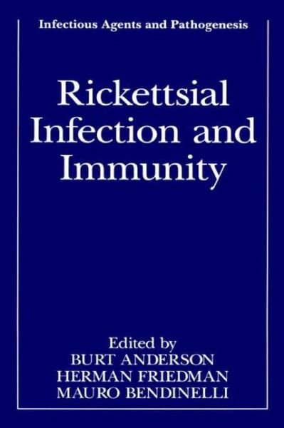 Cover for Burt Anderson · Rickettsial Infection and Immunity - Infectious Agents and Pathogenesis (Hardcover Book) [1997 edition] (1997)