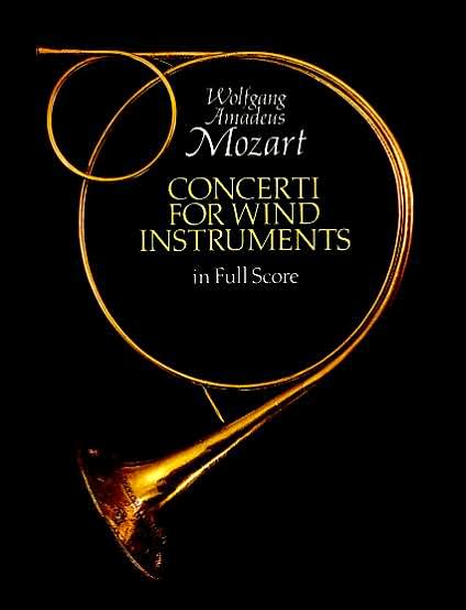 Cover for Music Scores · Concerti for Wind Instruments in Full Score (Dover Music Scores) (Paperback Book) (1987)