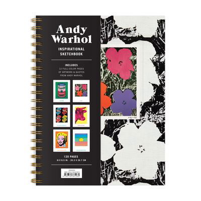 Andy Warhol Inspirational Sketchbook - Galison - Książki - Galison - 9780735381285 - 18 stycznia 2024