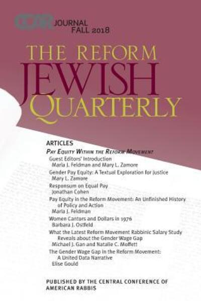 Cover for Paul Golomb · Ccar Journal, the Reform Jewish Quarterly, Fall 2018 (Paperback Book) (2018)