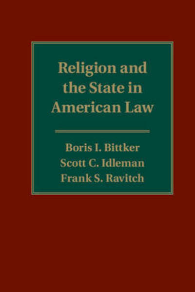 Cover for Boris I. Bittker · Religion and the State in American Law (Paperback Book) (2015)