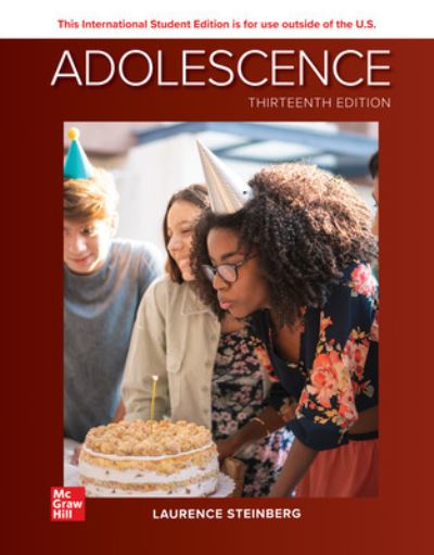 Cover for Laurence Steinberg · Adolescence ISE (Paperback Book) (2022)