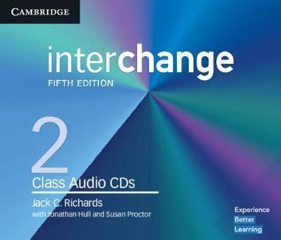 Cover for Jack C. Richards · Interchange Level 2 Class Audio CDs - Interchange (Lydbok (CD)) [5 Revised edition] (2017)