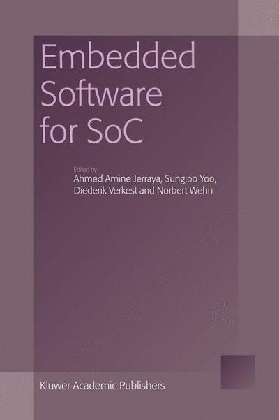 Cover for Ahmed Amine Jerraya · Embedded Software for SoC (Hardcover Book) [2003 edition] (2003)