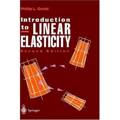 Cover for Gould · Introduction to Linear Elasticity (Buch) [Softcover Reprint of the Original 2nd Ed. 1994 edition] (2011)