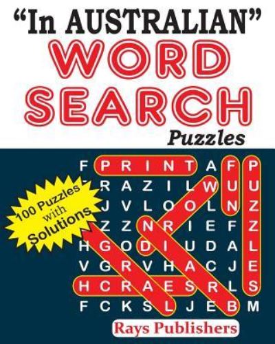 Cover for Rays Publishers · In Australian Word Search Puzzles (Paperback Book) (2017)