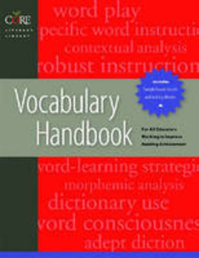 Cover for Linda Diamond · Vocabulary Handbook (Pocketbok) (2007)