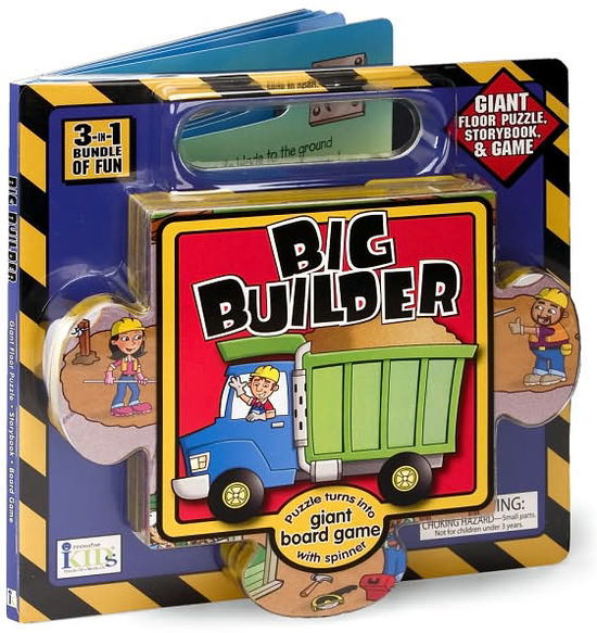 Cover for Tish Rabe · My Giant Floor Puzzles: Big Builder (Hardcover Book) (2007)