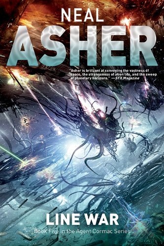 Cover for Neal Asher · Line War: the Fifth Agent Cormac Novel (Pocketbok) (2014)