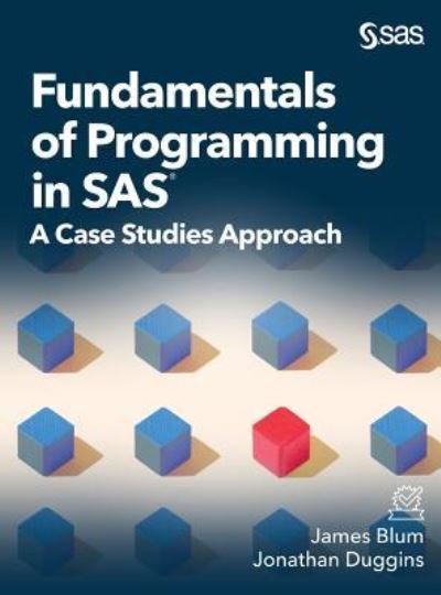 Cover for James Blum · Fundamentals of Programming in SAS (Hardcover Book) (2019)