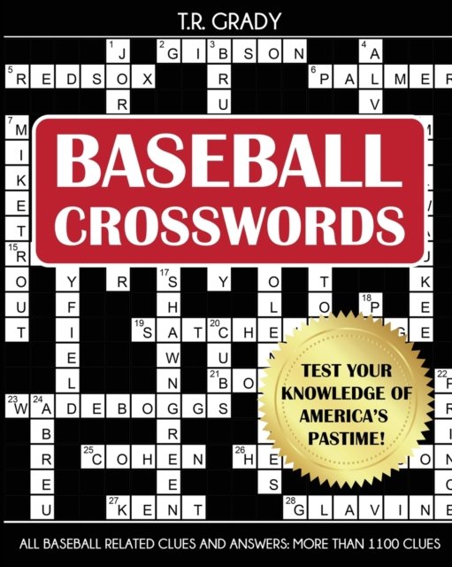 Baseball Crosswords - T. R. Grady - Książki - Dylanna Publishing, Inc. - 9781647902285 - 18 czerwca 2022