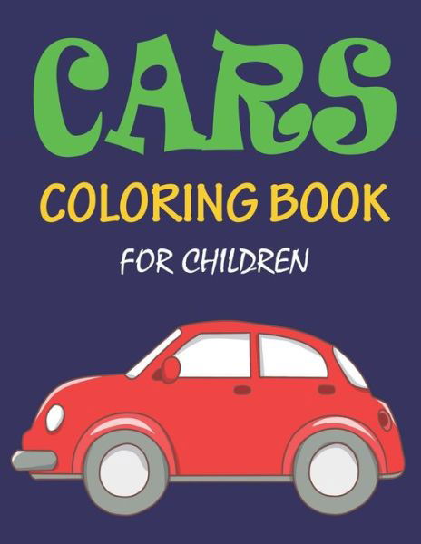 Cover for Ziboin Press Point · Cars Coloring Book for Children (Paperback Book) (2019)